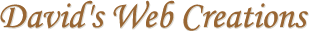 David's Web Creations